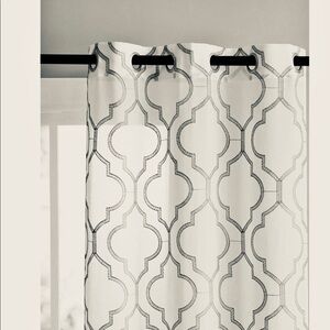VCNY HOME Charlotte Embroidered Sheer Panels 38”X95”- Set of 2 VCNY HOME NWOT